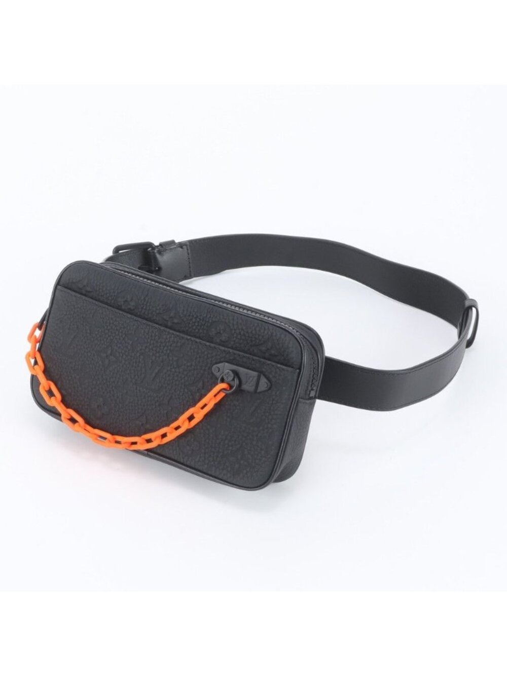 Louis Vuitton Taurillon Monogram Leather Pochette Volga 2-Way Belt Bag